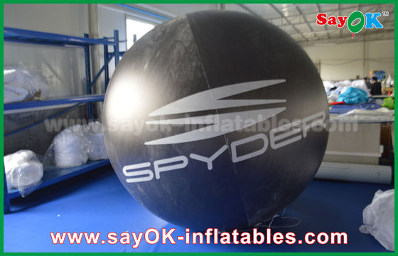 0.18mm / 0.2mm PVC Advertising Inflatable Helium Balloon With Logo Print
