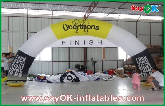 Inflatable Entrance Arch , Inflatable Finish Line Arch For Exhibition / Events / Advertising