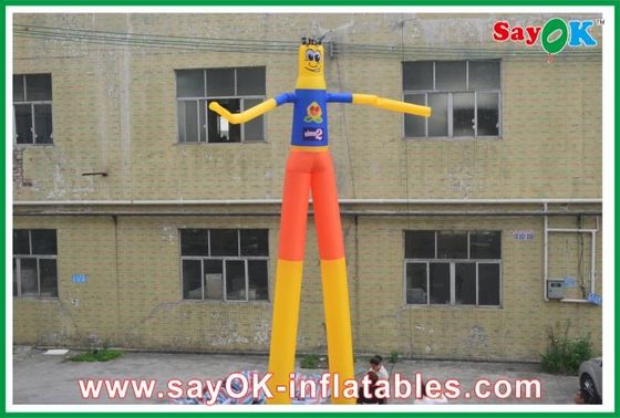 Inflatable Air Man Rip-Stop Nylon Cloth Inflatable Air Dancer Wind-Resistant Height 2M - 8M