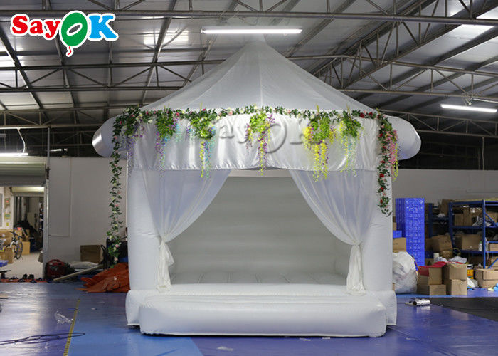 5x5x4.7mH PVC Wedding Air Jumping Inflatable Bounce