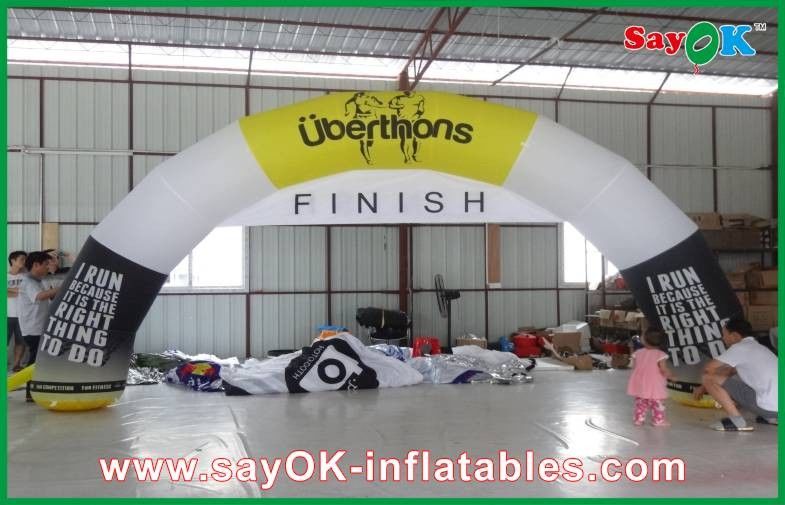 Inflatable Entrance Arch , Inflatable Finish Line Arch For Exhibition / Events / Advertising