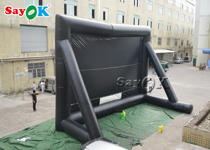 Airblown Inflatable Movie Screen Double Stiching PVC Museum Inflatable Movie Screen