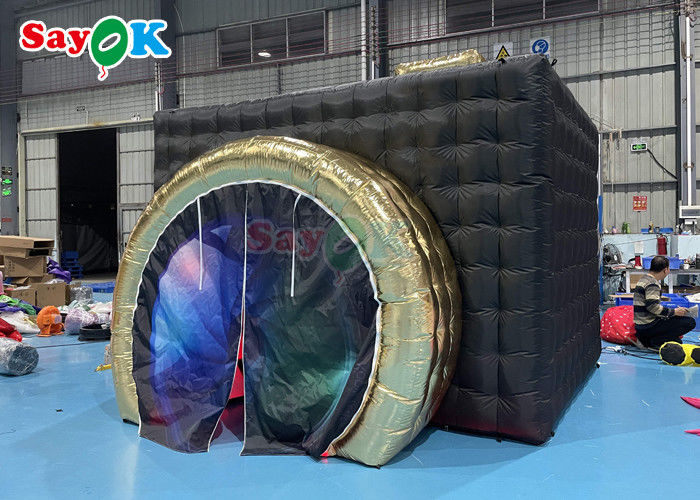 Led Inflatable Photo Booth Enclosure Portable Tent Inflatable Camera Photo Booth For Events