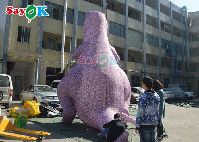 Inflatable Christmas Dinosaur Large Size 5m Inflatable Tyrannosaurus Rex Dinosaur Full Printing
