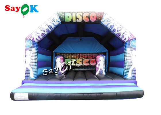 PVC Tarpualin Dj ดิสโก้โดมอัพเฟลตเบอร์สําหรับสวนหลังบ้าน