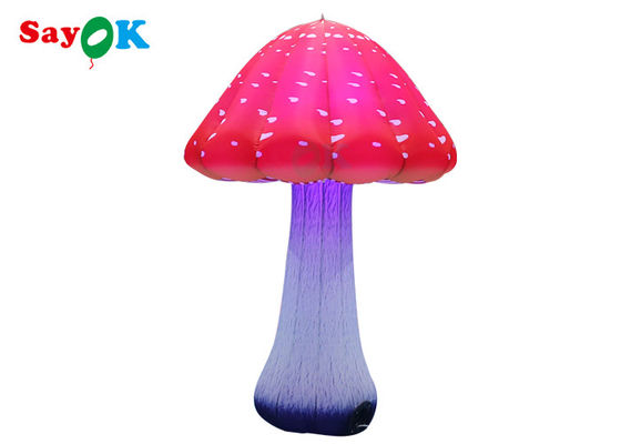 2.5m ตกแต่งเห็ดพองนำบอลลูน Light Up บอลลูน
