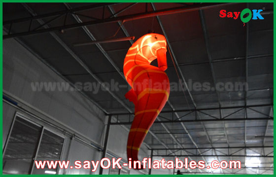 เครื่องประดับไฟฟ้าอัดอัด CE, เครื่องประดับไฟฟ้าอัดอัดอัด Red Sea Horse For Exhibition