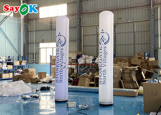 ไฟฟ้า LED ขาว 3 เมตร คอนโดปั๊มด้วยการพิมพ์โฆษณาภายนอก