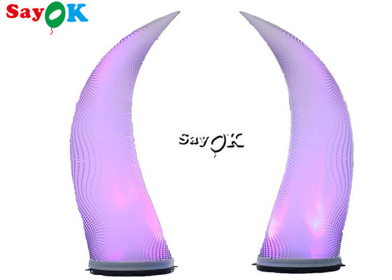 2.5m สีหลากหลายปรับแสงปรับแต่ง LED ช้าง สําหรับงานแต่ง