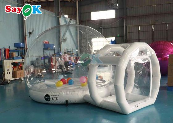 โครงการการค้าเกรด PVC Bubble House เด็กพาร์ตี้ Clear Dome Balloon สวนเต็นท์